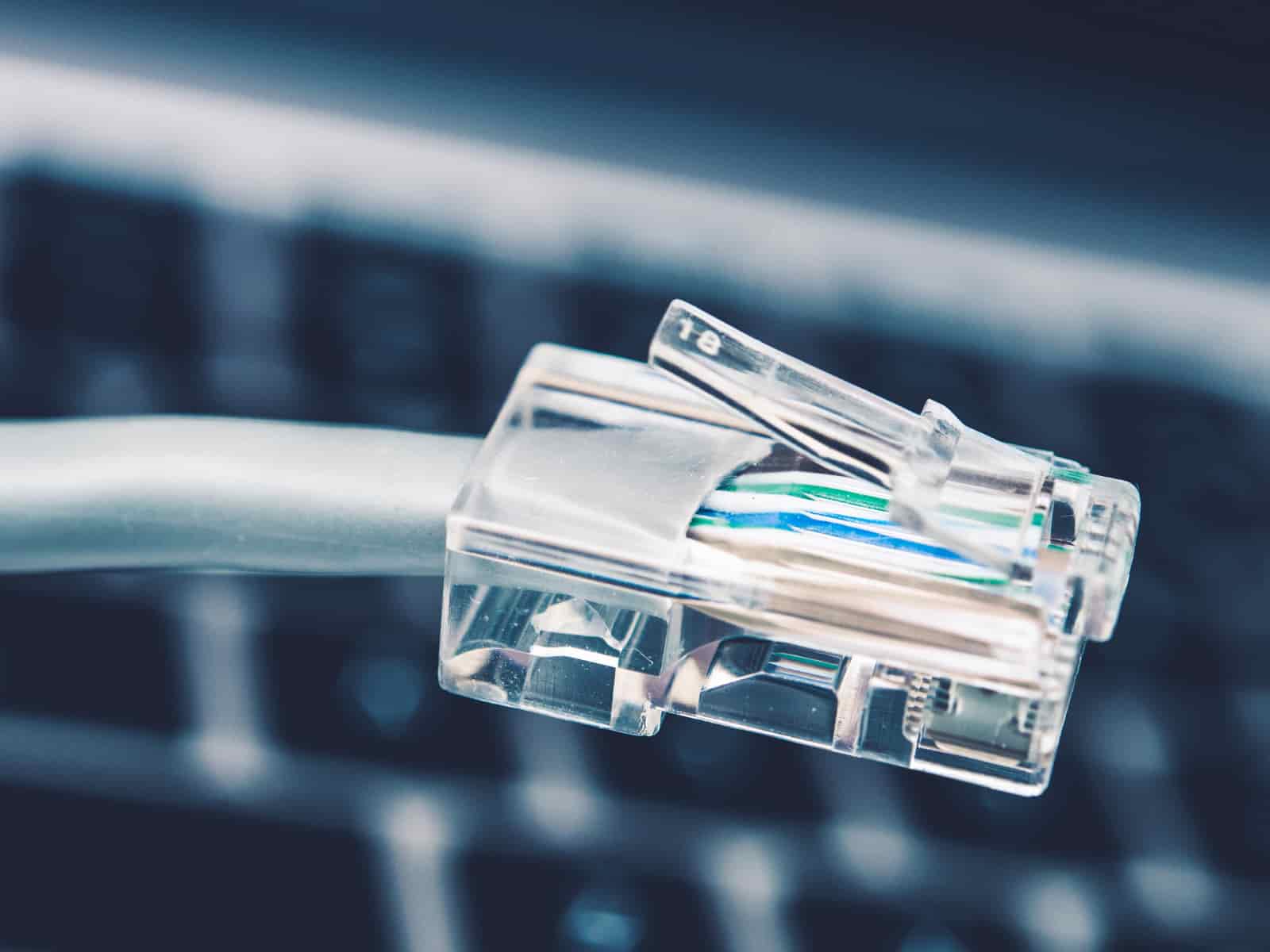 Cablu de retea LAN cu mufa RJ45