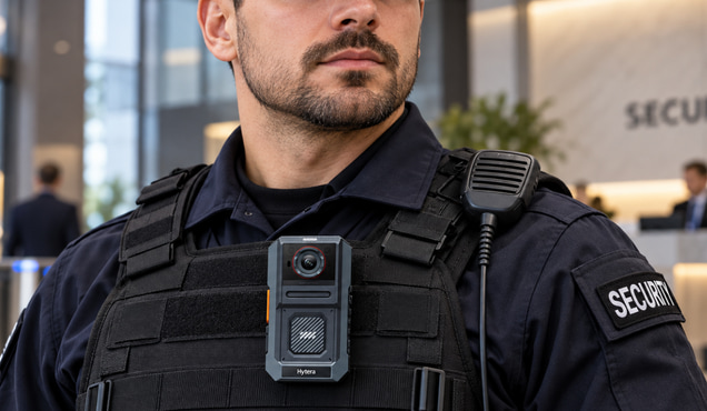 Camera Body Cam Hytera SC580 cu GPS si conectivitate 4
