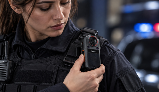 Camera Body Cam cu prindere pe uniforma pentru agenti de securitate
