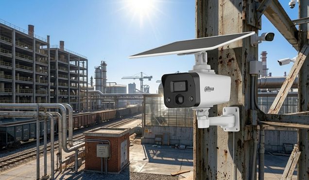 Camera supraveghere 4G cu panou solar pentru zone izolate