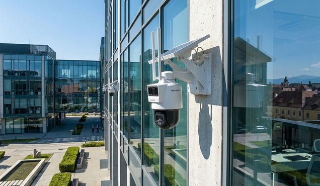 Camera supraveghere cu panou solar si cartela SIM