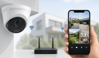 Camera video cu aplicatie pe telefon