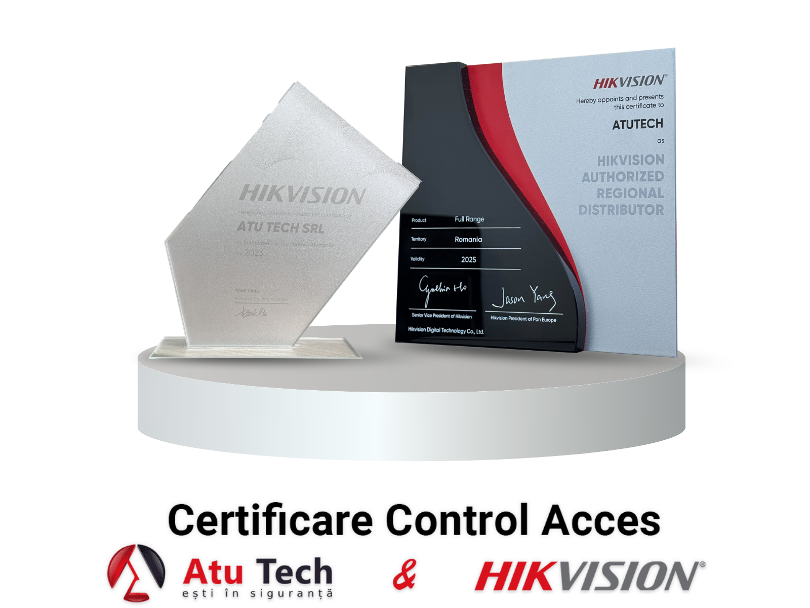 certificare Hikvision Atu Tech
