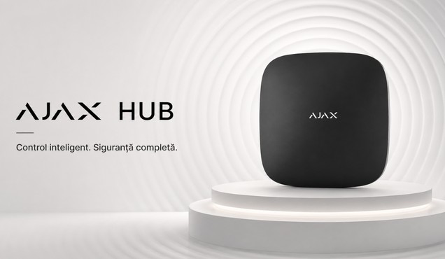 Hub Ajax pentru sistem de securitate modern