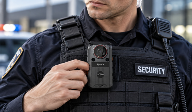 Hytera SC780 camera video corporala cu stabilizare a imaginii