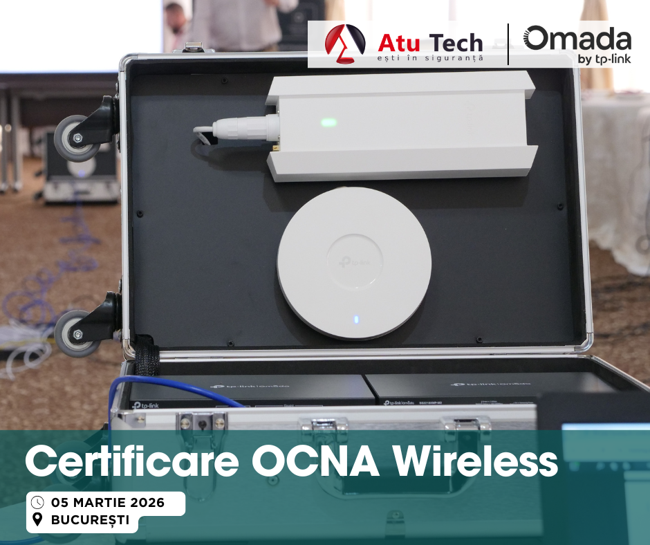 Configurare retele TP-Link Omada SDN in cadrul workshop-ului OCNA de la Hotel Sir Royal.