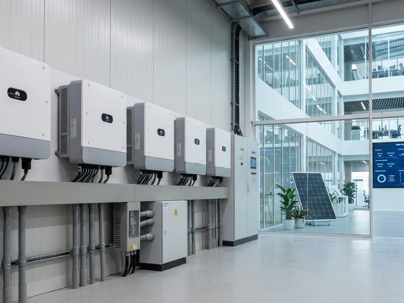 invertor Huawei SUN2000 montaj sistem fotovoltaic