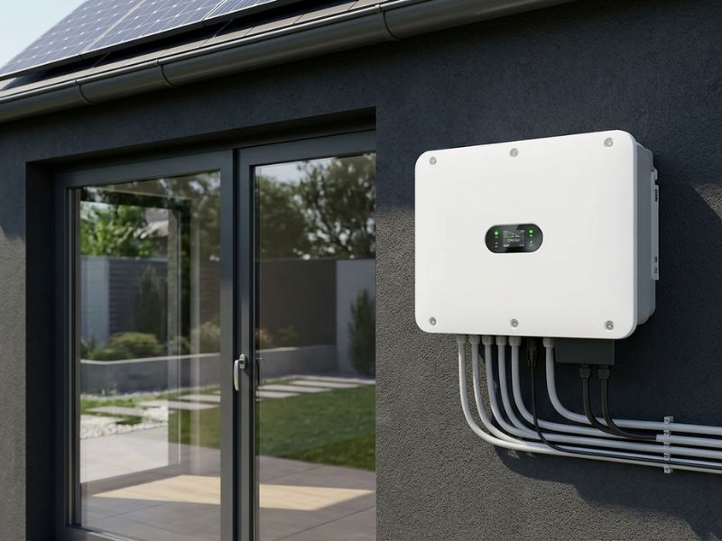 sistem complet fotovoltaic Huawei instalat pe casa