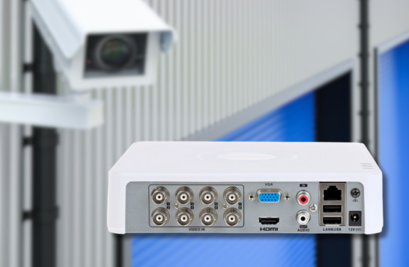 DVR pentru inregistrare si stocare imagini de la camerele de supraveghere.