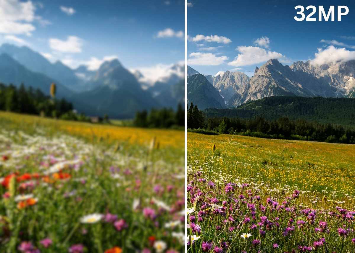 rezolutie 32MP