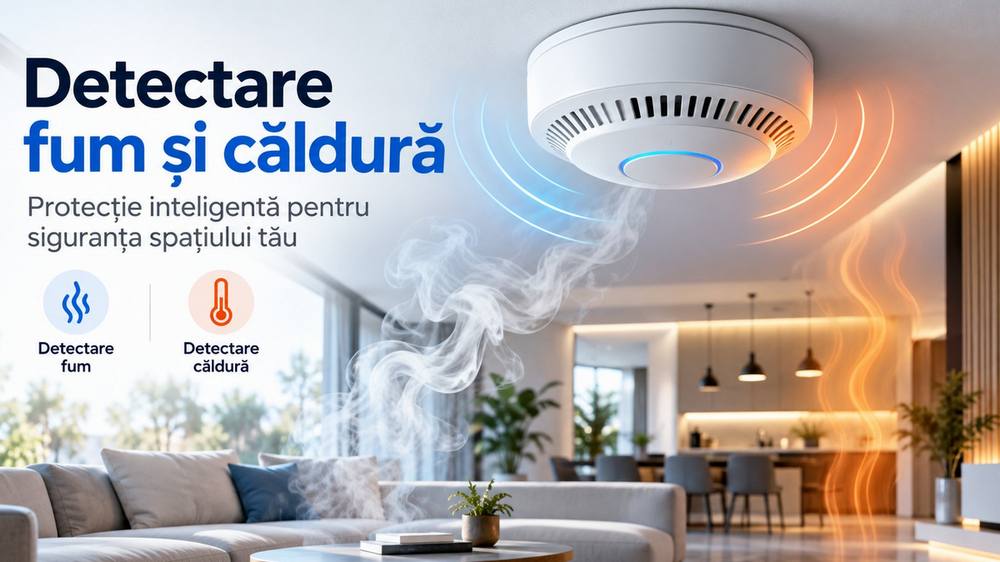 DS-PD451SMK-WE detectie fum si caldura