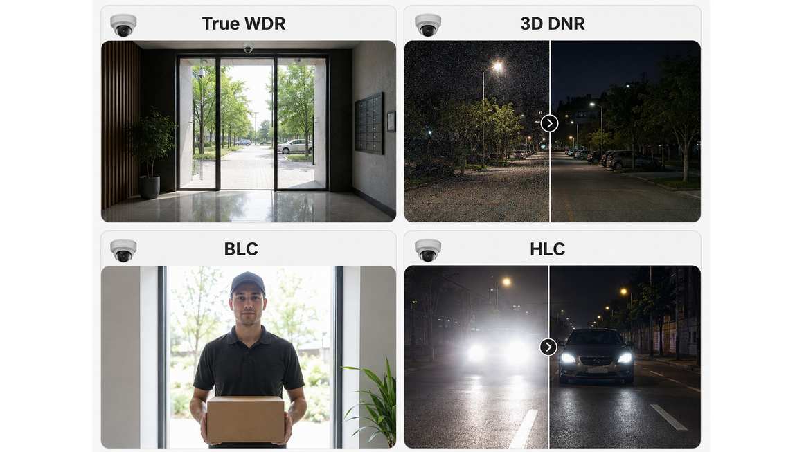 functii wdr, blc, hlc