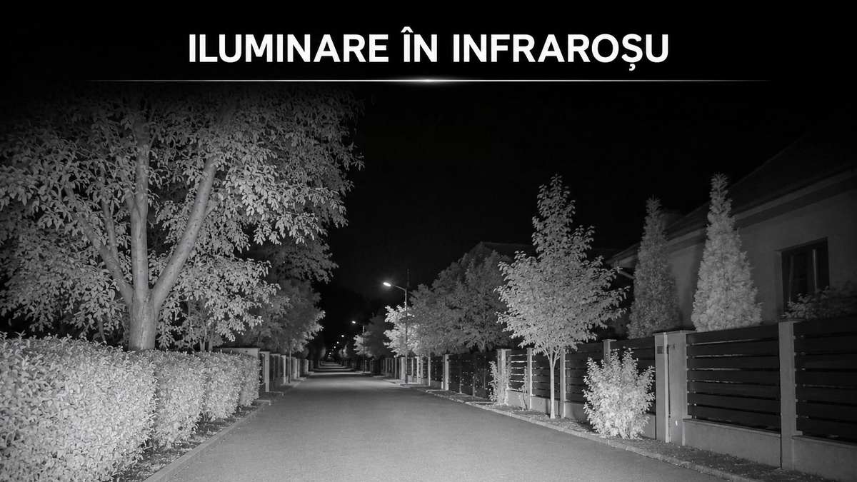 iluminare nocturna cu IR