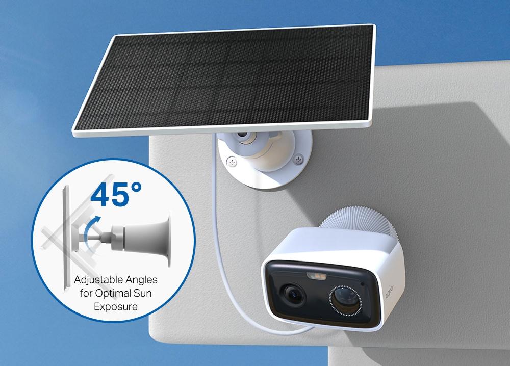 tapo c400 kit cu panou solar