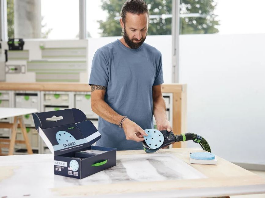 Set discuri abrazive Festool, 60 bucati