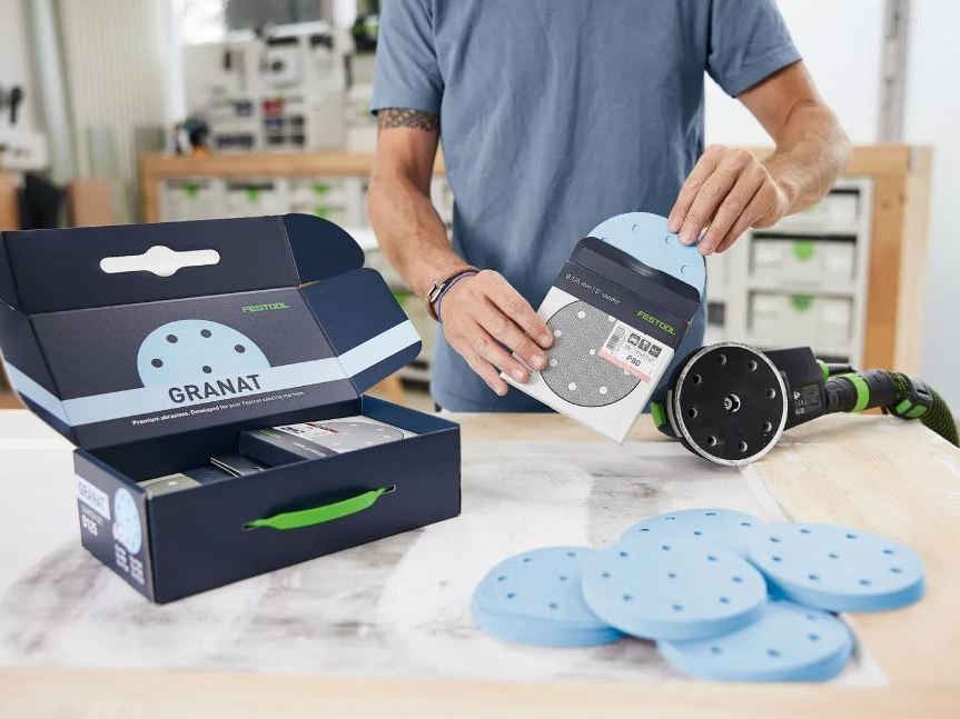 Set discuri abrazive Festool, 60 bucati