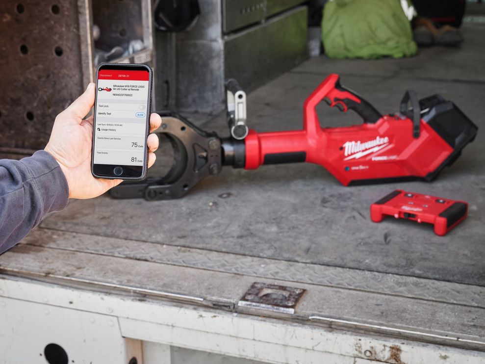 Taietor hidraulic pentru cabluri Milwaukee M18