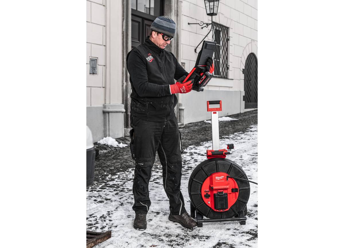 Camera HDR Milwaukee, pentru inspectie canalizare