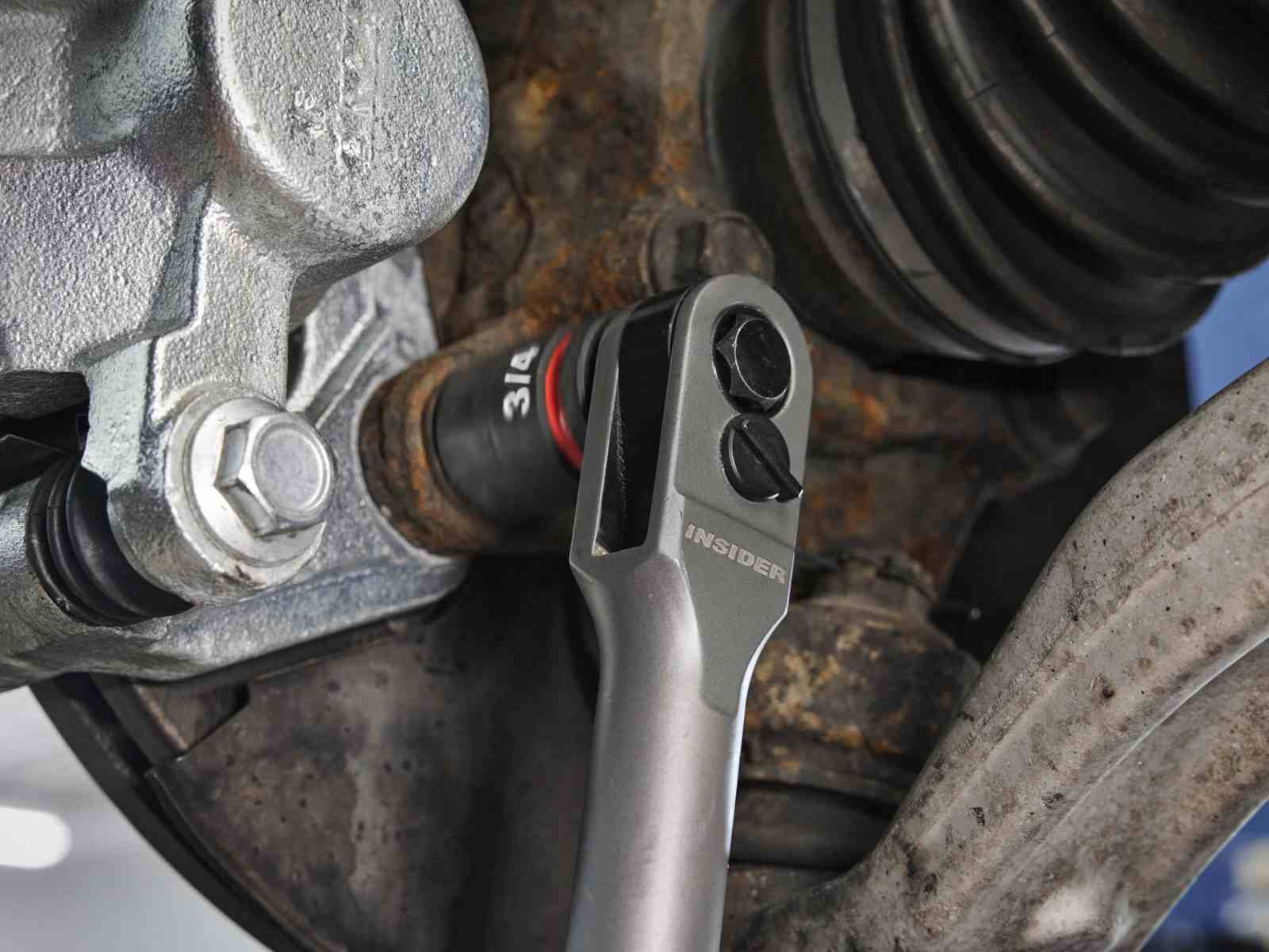 Cheie cu clichet Milwaukee M12 FPTR-0 Fuel Insider, 80Nm, 350 RPM, pass-through 15mm, tubulare 8-21mm, motor fara perii, 4933499413