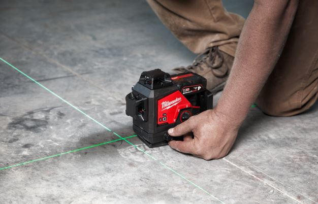 diode verzi nivela laser milwaukee