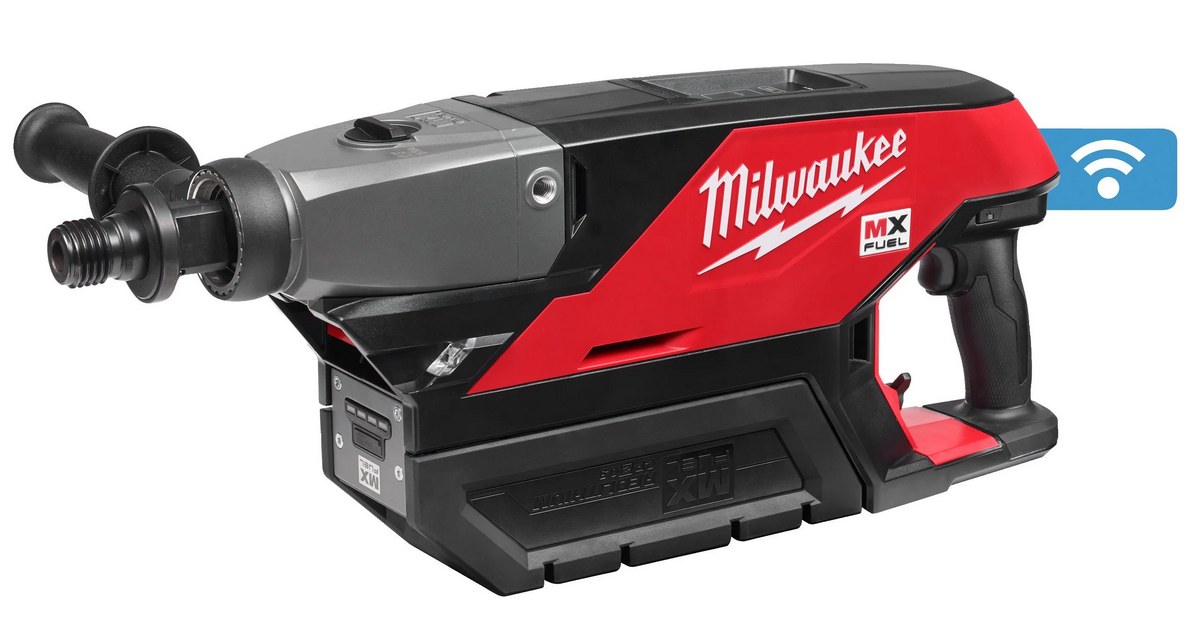 masina de gaurit cu carota diamantata milwaukee
