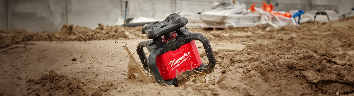 nivela laser rotativa milwaukee