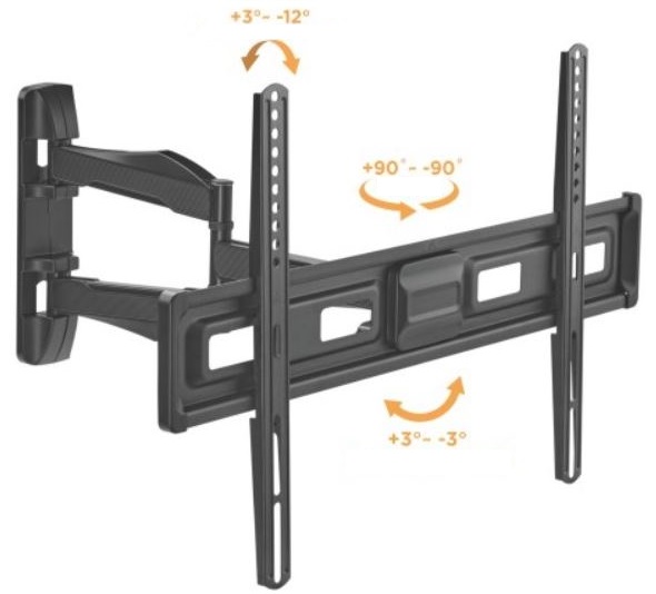 Imagine SUPLCD-BM-EFM463 suport TV si monitoare, schema rotire