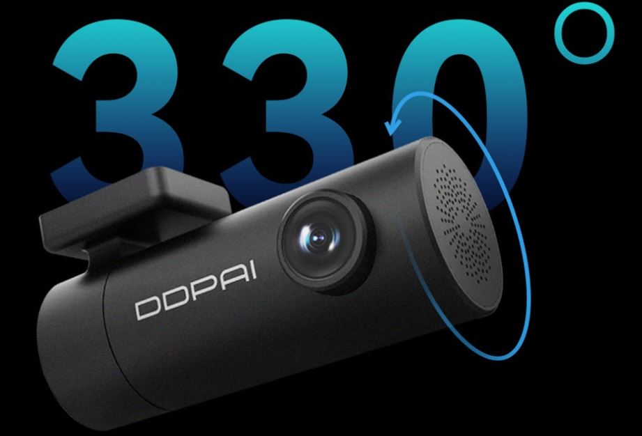 Imagine DDPAI-MINIPRO camera auto rotire 330 grade