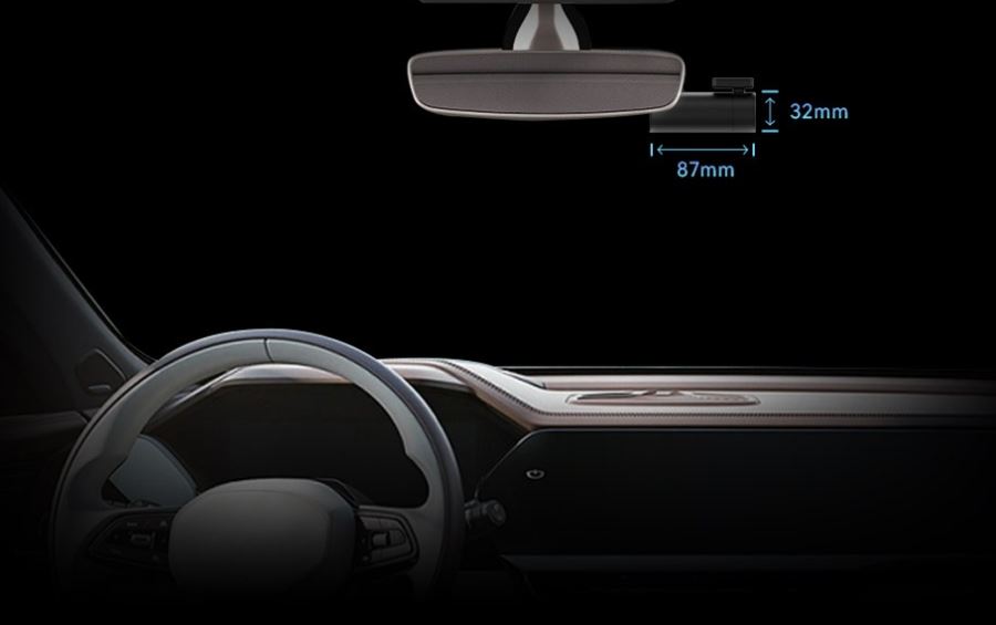 Imagine DDPAI-MINIPRO dimensiuni reduse camera auto