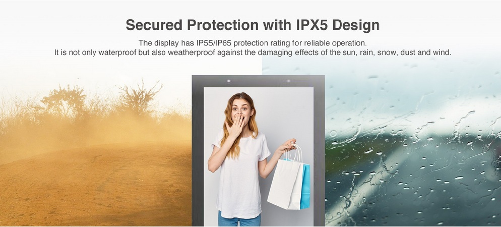 Protectie securizata cu IP55/IP65