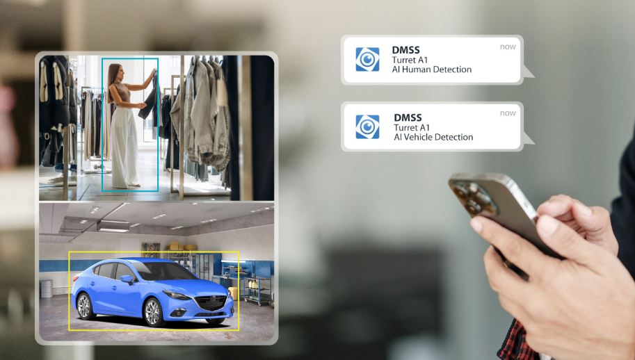 functii AI detectie umana si vehicule