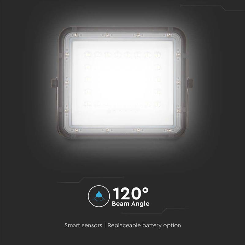 Reflctor V-Tac cu panou solar 6W