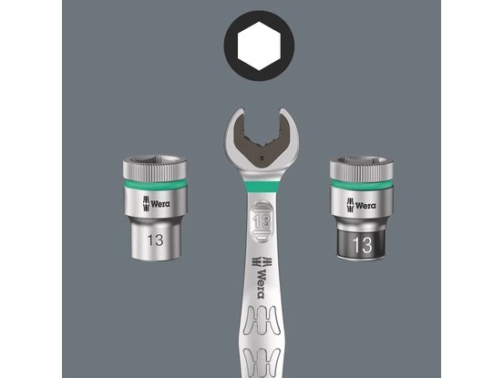 Set 39 scule universale manuale si mecanice Wera Tool-Check PLUS 1, clichet, biti si chei tubulare, 5049055001 cheie 3