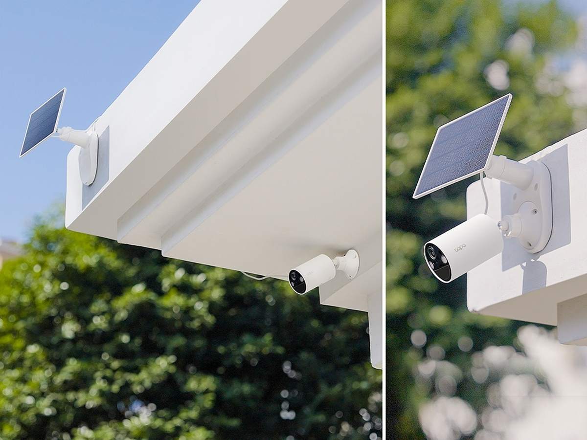 camera cu panou solar