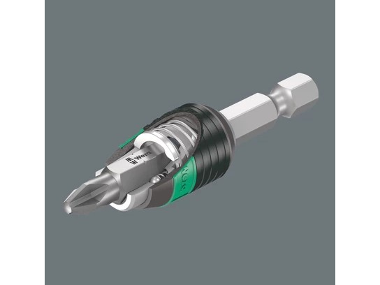 Trusa 52 piese Wera Kraftform Kompakt 100, biti Impaktor si BiTorsion, chei Hex-Plus, suport Rapidaptor, 5057460001 adaptor