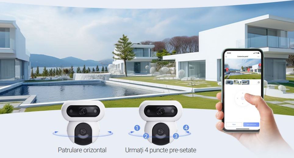functie patrulare camera Ezviz