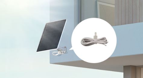 CS-PSP5 panou solar pentru camere Ezviz montare pe perete