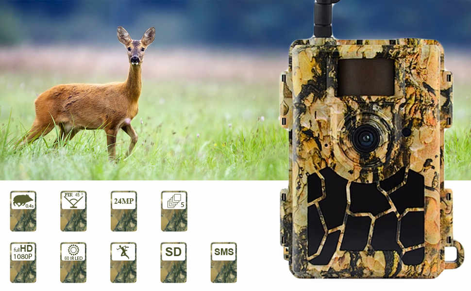 functii camera de vanatoare PNI