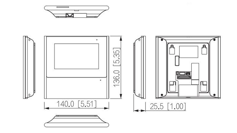 schema monitor videointerfon Dahua