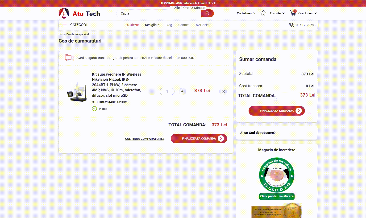 proces adaugare voucher desktop