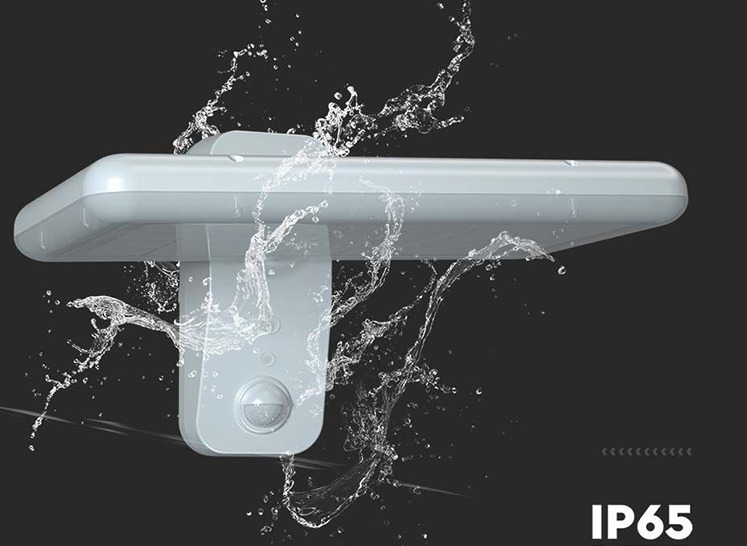 indice de protectie IP 65 lampa solara