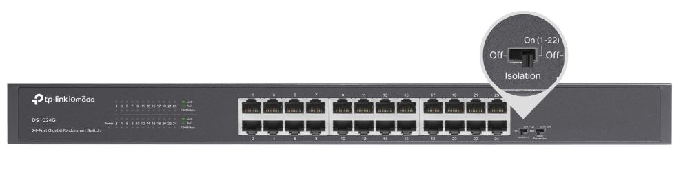 DS1024G switch 24 porturi Tp-Link viteza mare transfer
