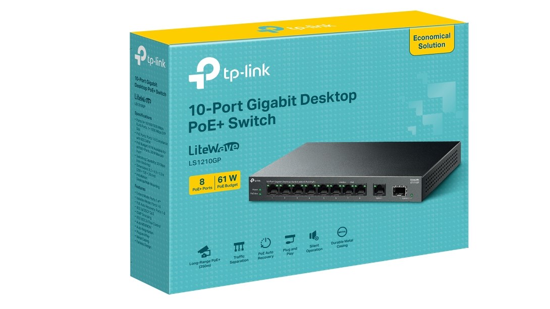 switch PoE 10 porturi Tp-Link