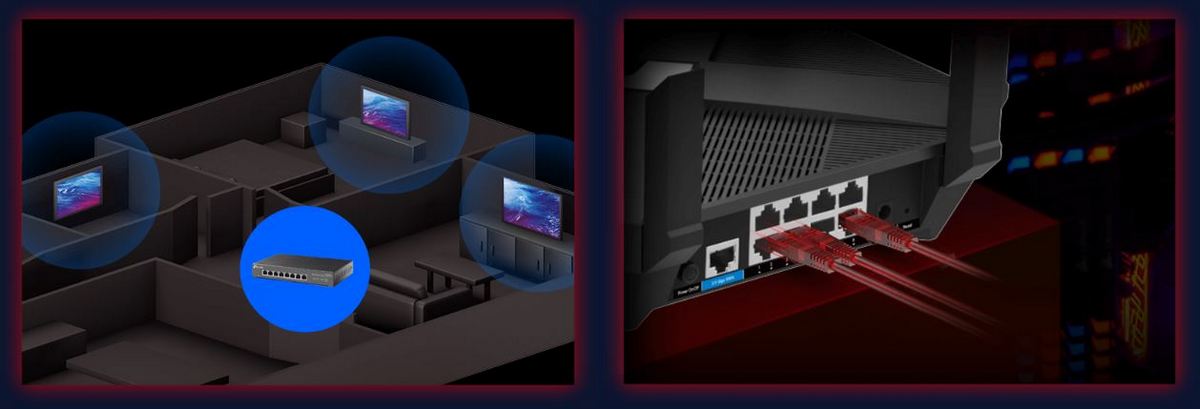 utilizare switch TL-SG108-M2