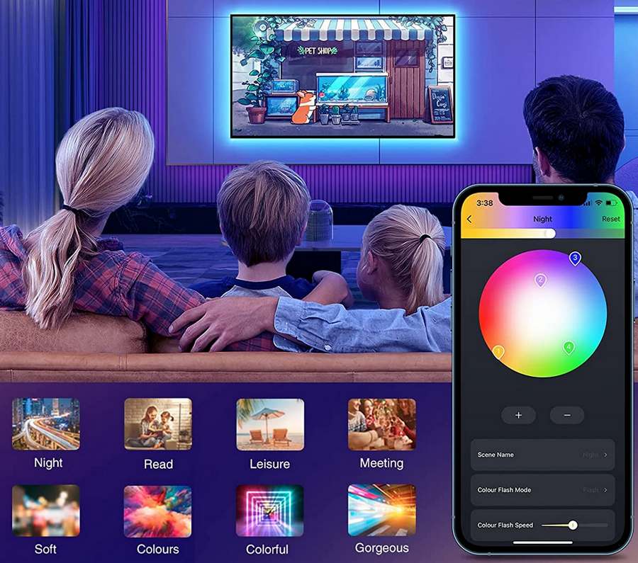 moduri banda led