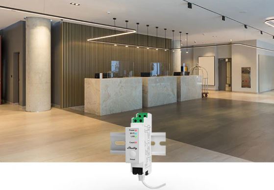 Imagine SHELLY PRO 3EM-120A releu Shelly