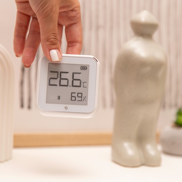 Imagine Shelly Plus H&T amplasare senzor umiditate si temperatura prezentare