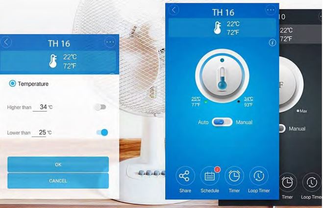releu temperatura si umiditate Sonoff TH16