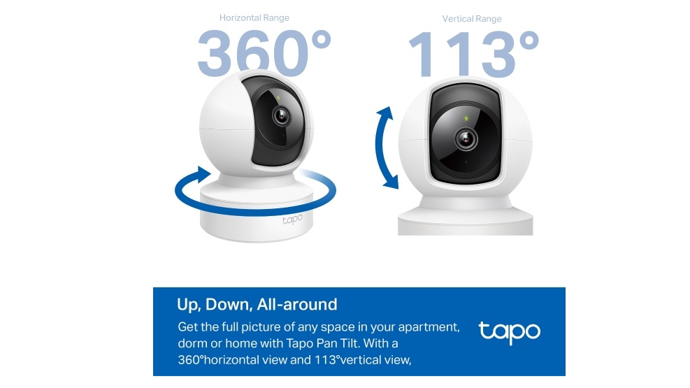 Tp-Link Tapo camera IP wi-fi PT