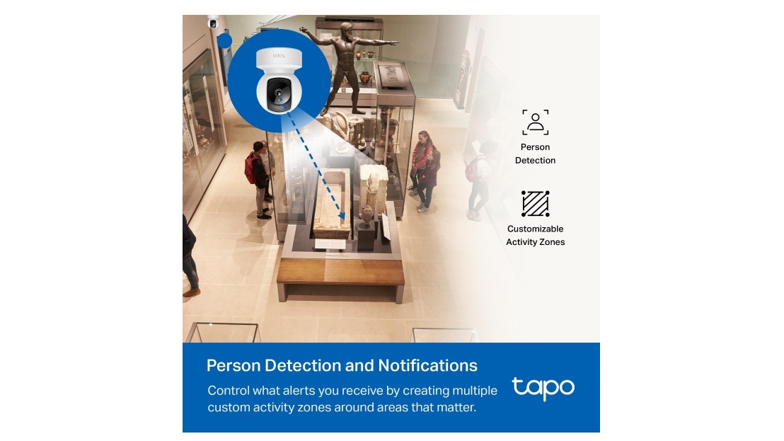 Camera Tapo C202 Full HD notificari telefon